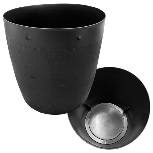 Large barrel planter plant - large,