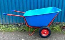 Blue Wheelbarrow 300 L Large
