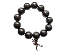 Ebony wood elastic - ebony, mala