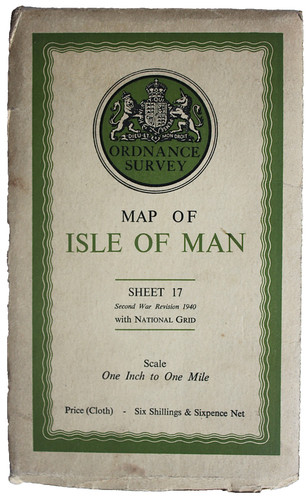 Ordnance survey map isle - ordnance,