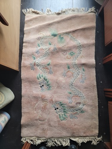 Vintage chinese wool - wool, 150