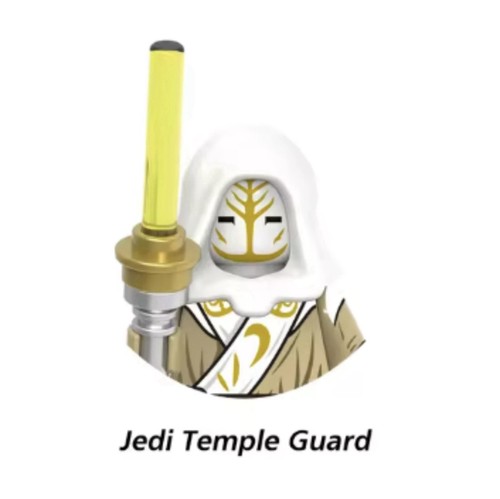 Custom lego jedi temple guard - custom,