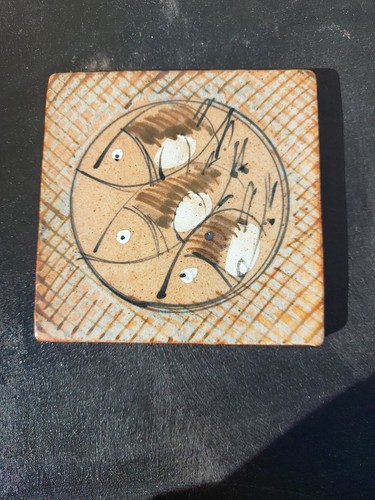 Hand painted studio pottery - hand,