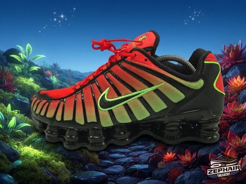 Nike air max shox - shox, 'chili