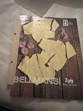 Bellmans 3ply 1145 knitting