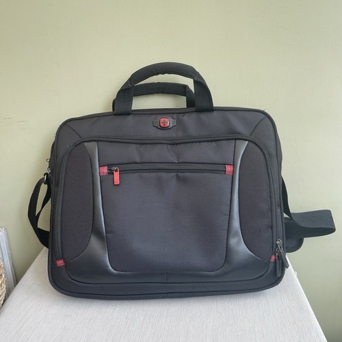 Wenger black laptop bag - black, carry