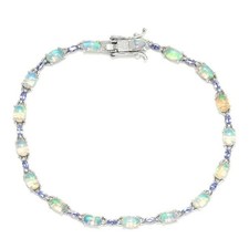 Opal & Tanzanite Tennis