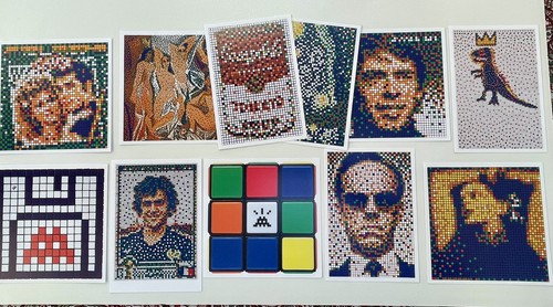 Original invader rubikcubist - original,