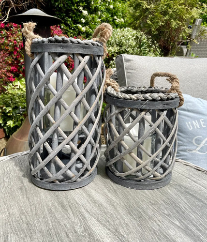 Rustic grey summer wicker - rustic,