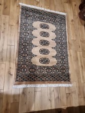 NEW Handmade Bokhara rug 118cm