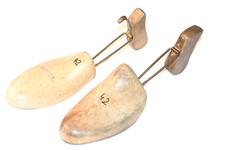 German Army Boot Shoe Trees Shapers Mens Women Stretcher Beech Wood size 42/8 uk