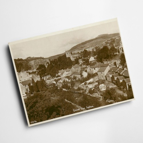 Print vintage yorkshire - a6,