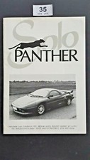 RARE PANTHER SOLO 2 DEBUT BROCHURE COMPLETE WITH 5 PAGE PRESS HANDOUT 