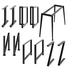 Industrial Table Leg Heavy Duty Metal Dining Coffee Bench Office Desk Trestle UK