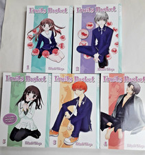 Fruits Basket Vols. 1 to 5 by Natsuki Takaya - 5 books - Anime Manga