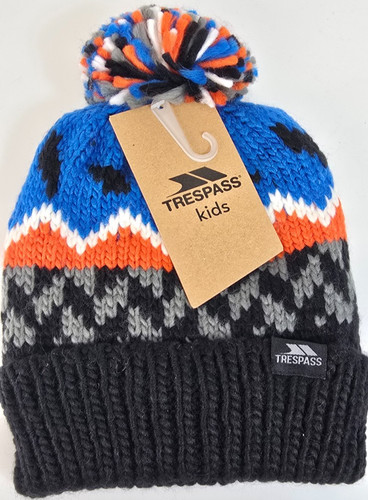 Trespass kids bobble hat - trespass, pom