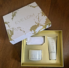 EVE LOM Radiance Essentials Gift Set - Cleanser Muslin Cloth & Mask *NEW* Travel