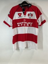 Rugbytech Gloucester Rugby Shirt Red White Size L Gloucester A-Team