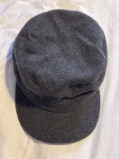 Lock & Co Grey Cashmere Baseball Cap Size 7