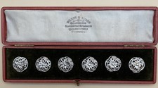 A SUPERB SET OF 6 SOLID SILVER