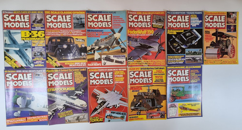 Scale models magazine 1981 - models,