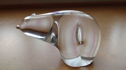 Clear glass polar - ,