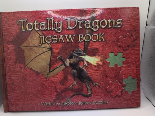 Totally dragons jigsaw book - book, 5
