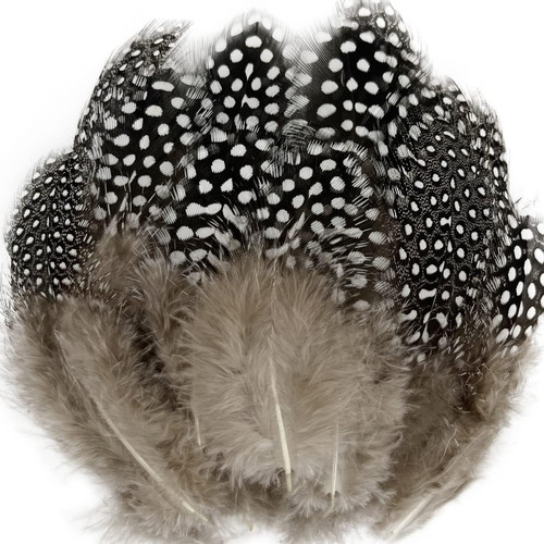 100pcs natural spotted - natural,