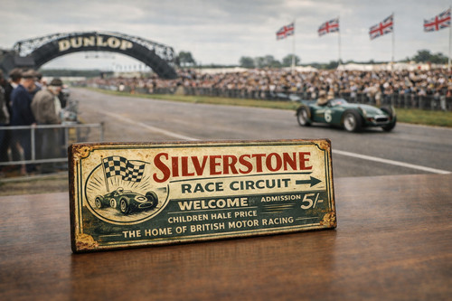 Silverstone sign motor race - silverstone,