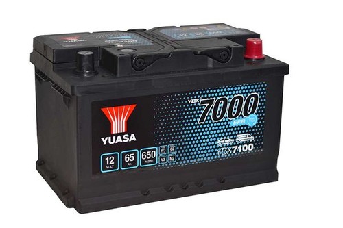 Battery yuasa ybx7100 - yuasa, fiat