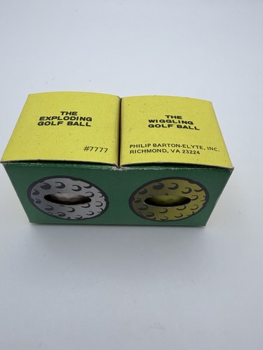 Vintage trick golf balls - trick, boxed