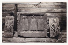 HOUSESTEADS ROMAN CAMP STATUES, RP - c.1930s ARCHAEOLOGICAL DIG - Hadrians Wall