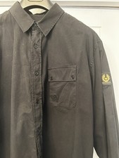 Belstaff Black Breast Pocket Fatigue Shirt