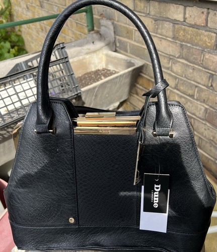 Black spacious dune bag never - dune,