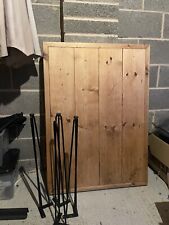 Stunning Reclaimed Solid oak wood, breakfast/dinning table with legs