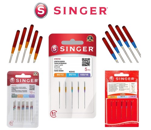 Singer sewing machine needles - singer,