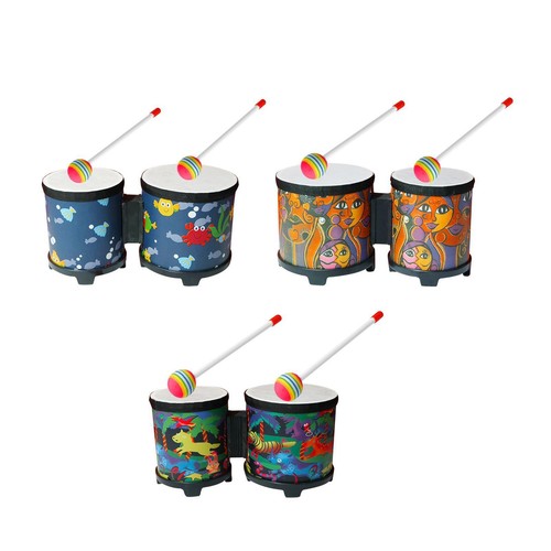 And bongo drums - 5”,