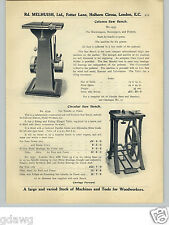 1913 PAPER AD Treadle Foot