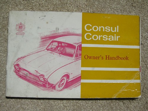 Original ford consul corsair - original,