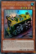 CYAC-EN022 INFINITRACK ROAD ROLLER ULTRA RARE 1ST EDITION YuGiOh CARD