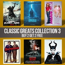 Classic Great Movie Posters Wall Art Poster Prints Collection 3