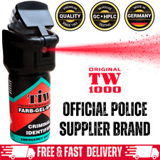 Self-Defence Spray Farb-Gel 40mL Flip Top Police Used Brand 100% UK Legal