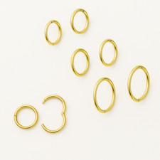 18ct gold silver - 925, hinged