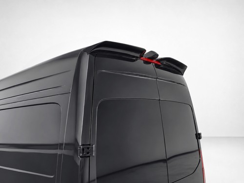 Rear roof spoiler barn - spoiler, doors