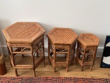 Boho Bamboo Rattan Staggered
