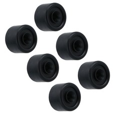 22mm Rubber Round Buffer Bumper Pad Stop For Truck Trailers Horsebox 6pc