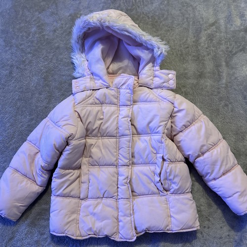 Girls pink puffa - girls, 3-4