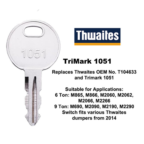 2pcs thwaites trimark lucas - 2pcs,