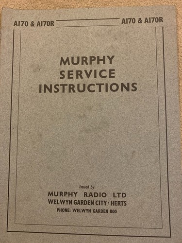 Murphy radio radiogram - radio, /radiogram