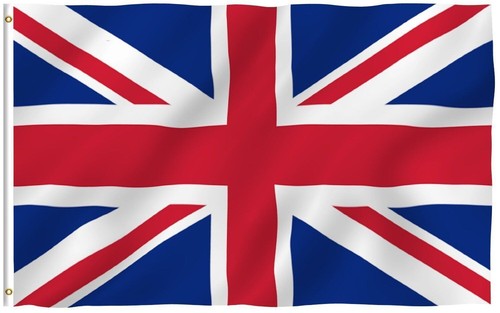 3x5 british union jack united - british,